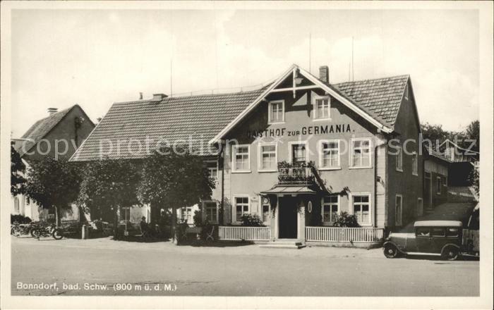 Bonndorf Schwarzwald Gasthof zur Germania