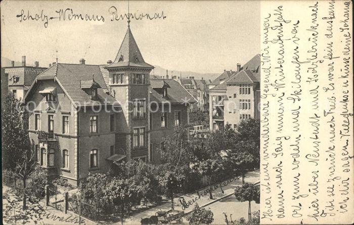 Freiburg Breisgau Pensionat Scholz-Wemans