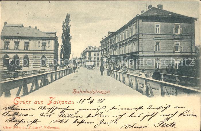 Falkenau Eger Sokolov Bahnhofstrasse