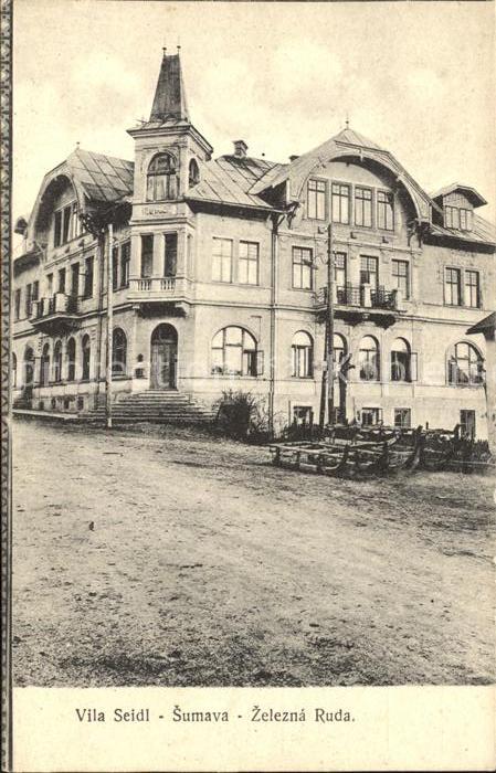 Zelezna Ruda Markt Eisenstein Villa Seidl Sumava