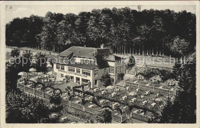 Bad Pyrmont Terrassen-Cafe Koenigin Luise