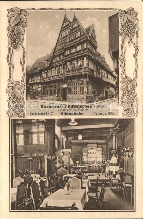 Hildesheim Restaurant Altdeutsches Haus