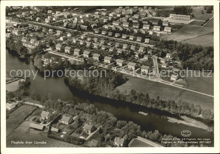 Ljungby Fliegeraufnahme