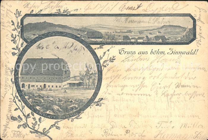 Boehmisch Zinnwald Cinovec Biliner Bierhalle