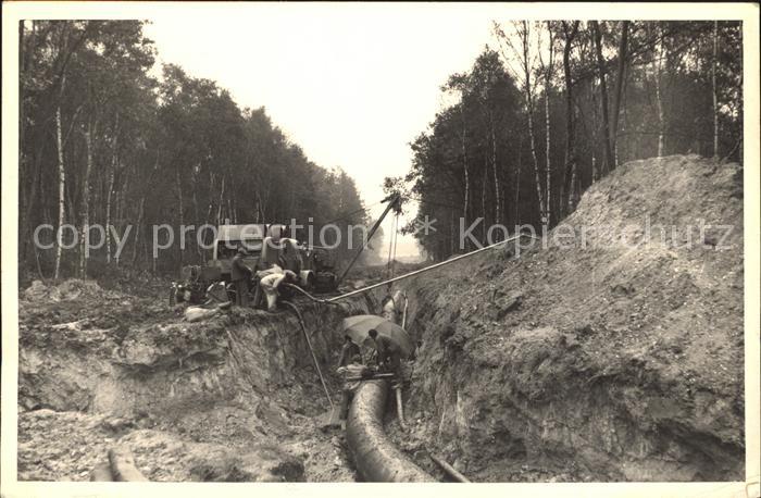 Essen Ruhr Verlegung Pipeline