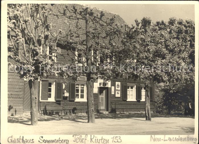 Neulaudenberg Gasthaus Sommerberg