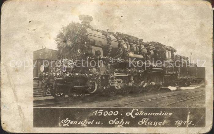 Kassel 15000. Lokomotive Henschel und Sohn