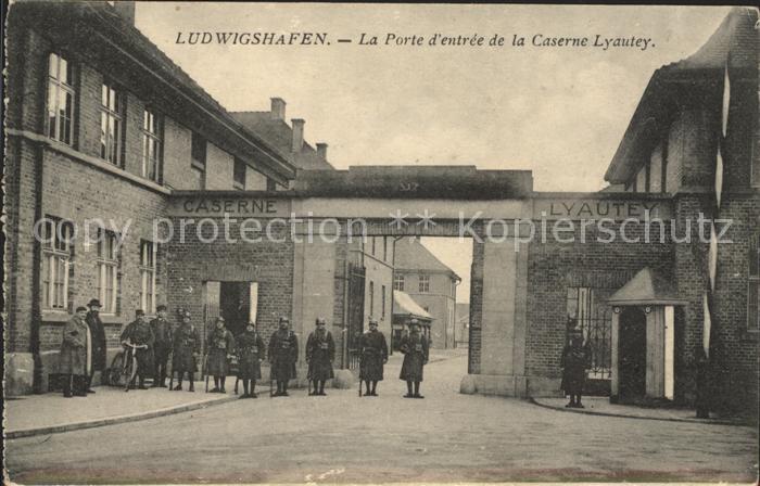 Ludwigshafen Rhein Porte d entree Caserne Lyautey
