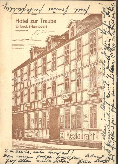Einbeck Niedersachsen Hotel zur Traube