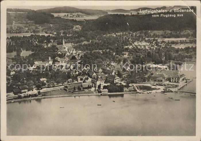 Ludwigshafen Bodensee Fliegeraufnahme