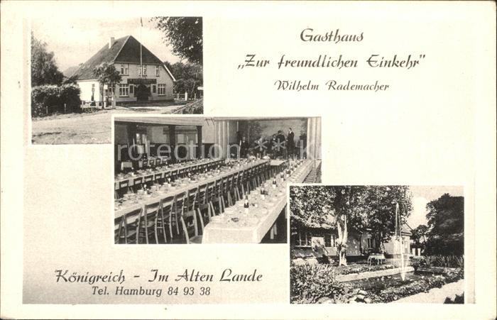HAMBURG  CITY Gasthaus Zur freundlichen Einkehr