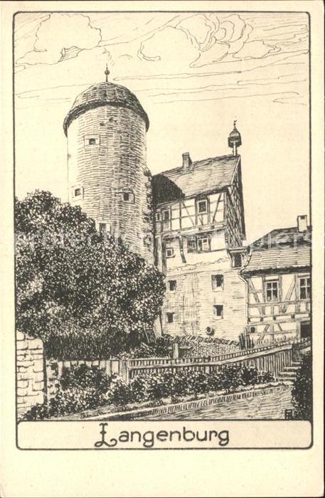 Langenburg Wuerttemberg Burg