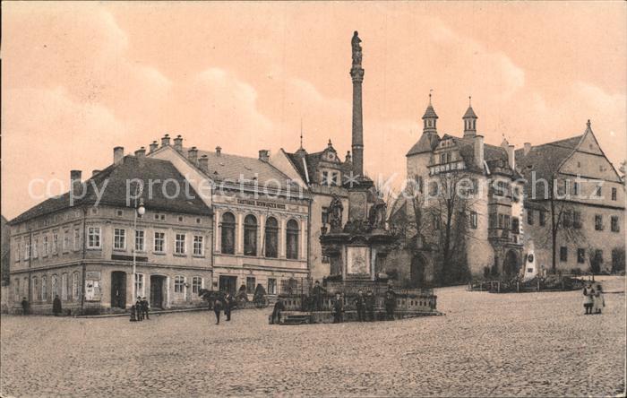 Bensen Tschechien Marktplatz