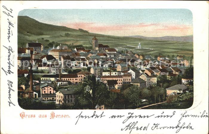 Bensen Tschechien Stadtansicht