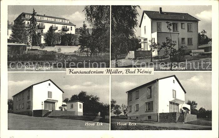 Bad Koenig Odenwald Kursanatorium Mueller