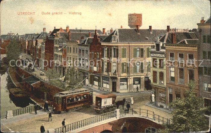 Utrecht Oude gracht Viebrug