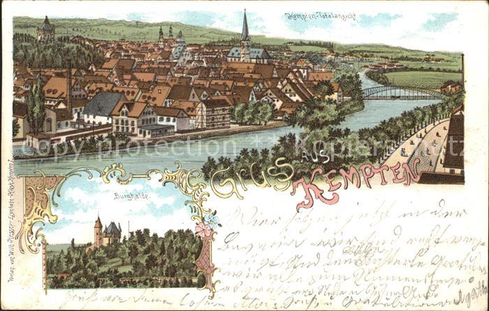 Kempten Allgaeu Burghalde