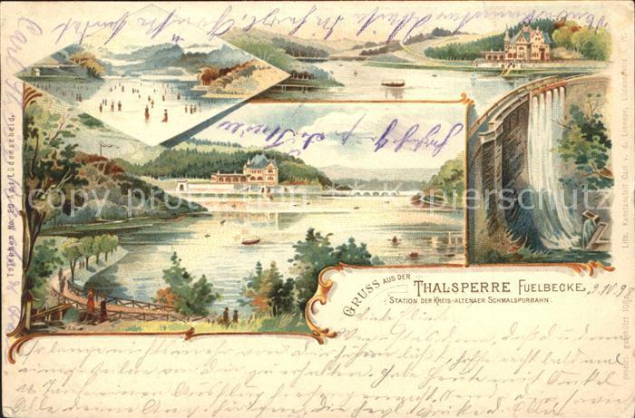 Altena Lenne Talsperre Fuelbecke