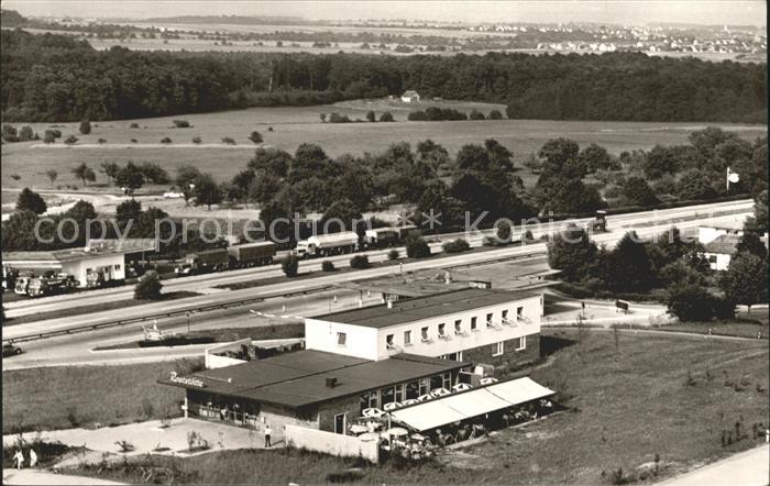 Stuttgart Autobahn- Raststaette