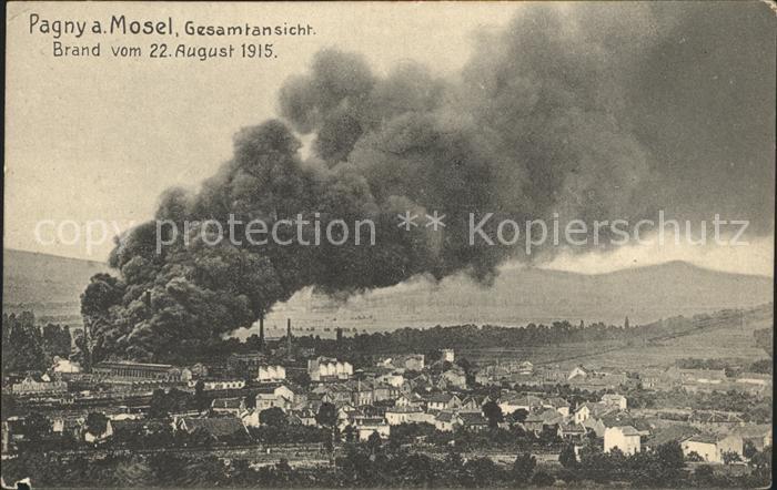 Pagny-sur-Moselle Brand