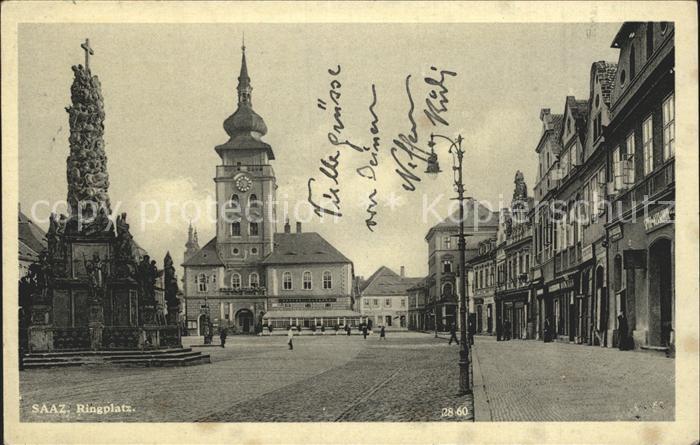 Saaz Tschechien Ringplatz