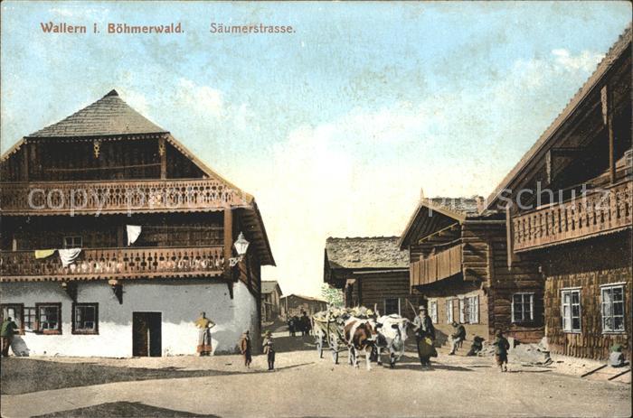 Wallern Boehmen Volary Prachatice Prachatitz CZ Saeumerstrasse