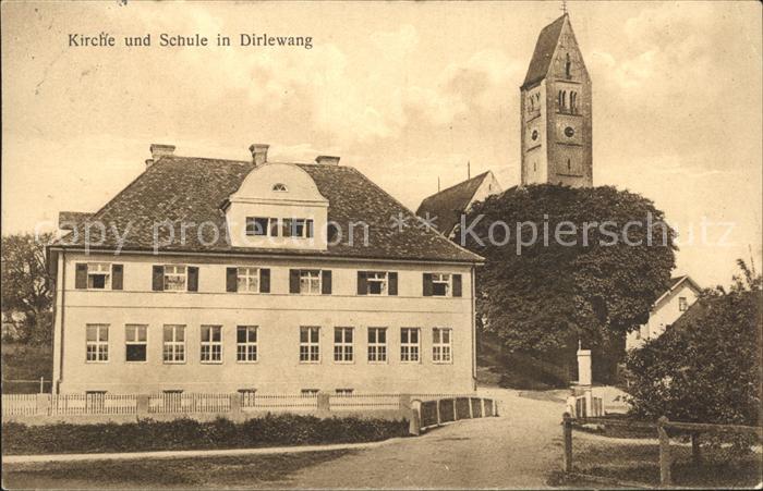 Dirlewang Kirche Schule