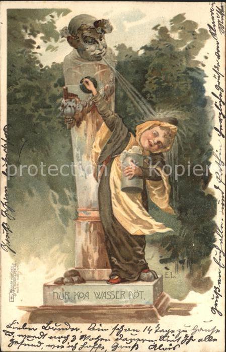 Muenchen Bayern Brunnen