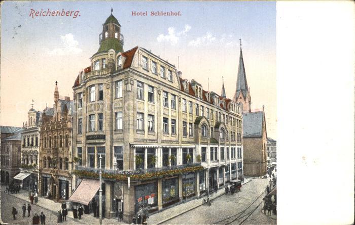 Reichenberg Liberec Boehmen Hotel Schienhof