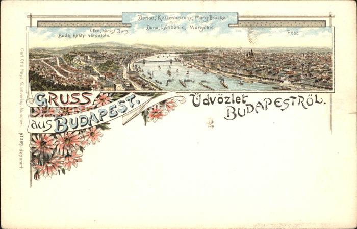 Budapest Marg- Bruecke Koenigliche Burg