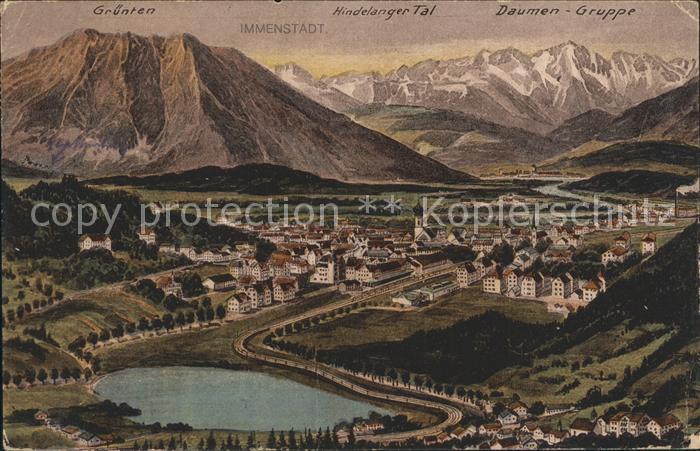 Immenstadt Allgaeu Daumen- Gruppe Gruenten