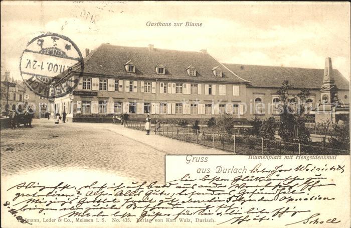 Durlach Gasthaus zur Blume