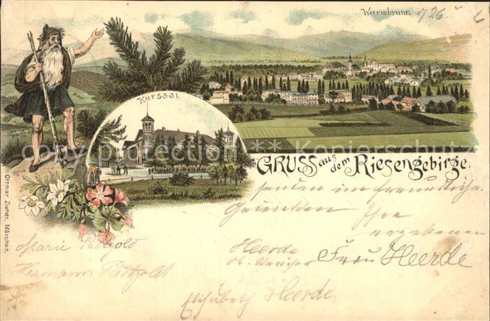 Riesengebirge Krkonose Karkonosze Warmbrunn Kursaal