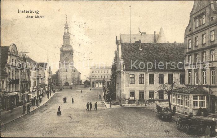 Insterburg Tschernjachowsk Alter Markt