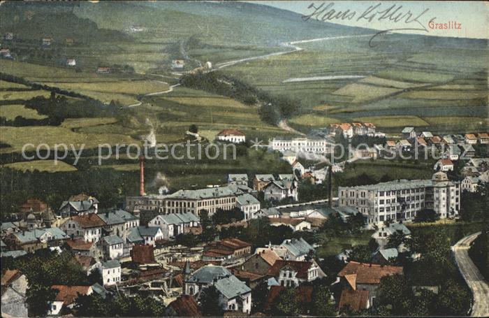 Graslitz Tschechien gesamtansicht