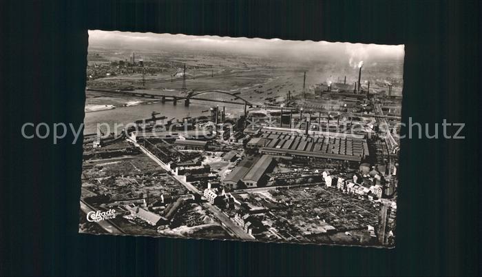 Duisburg Ruhr Fliegeraufnahme