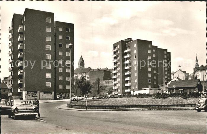 Remscheid Hochhaeuser am Bahnhof