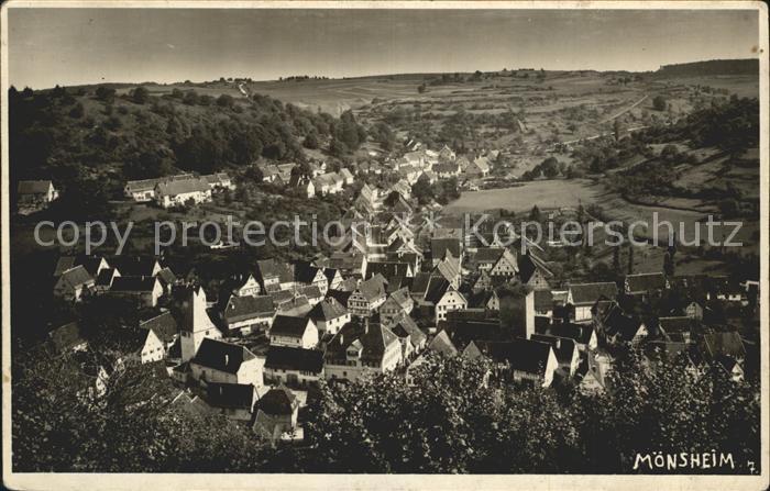 Moensheim Stadtansicht