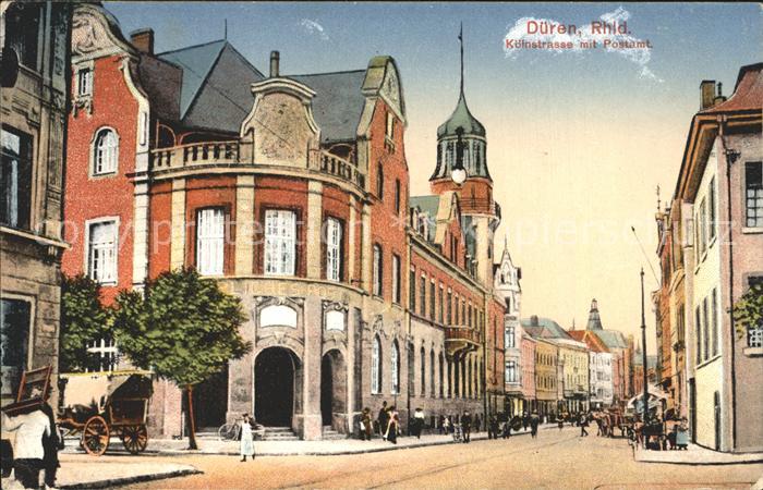 Dueren Rheinland Koelnstrasse Postamt