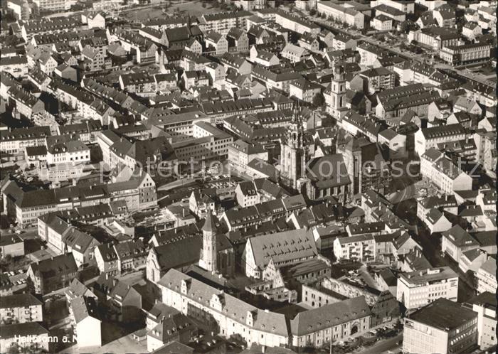 Heilbronn Neckar Fliegeraufnahme