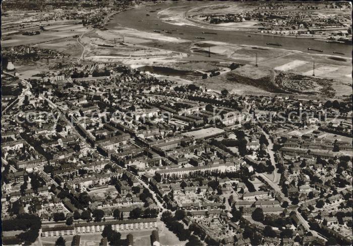 Rheinhausen Oberhausen Fliegeraufnahme