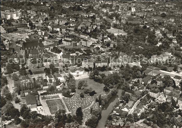 Braunschweig oestlicher Okerarm Fliegeraufnahme