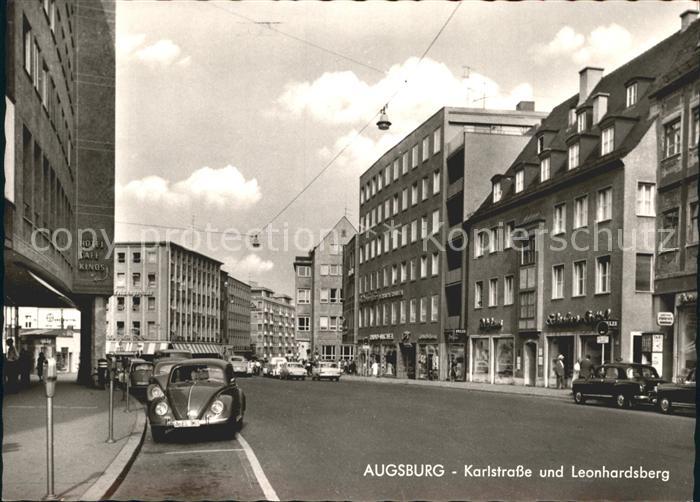 Augsburg Karlstrasse Leonhardsberg