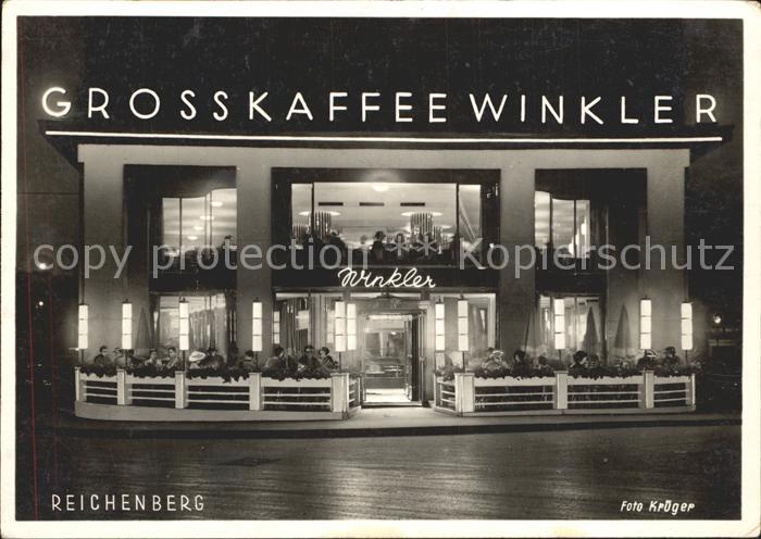 Reichenberg Liberec Boehmen Grosskaffee Winkler
