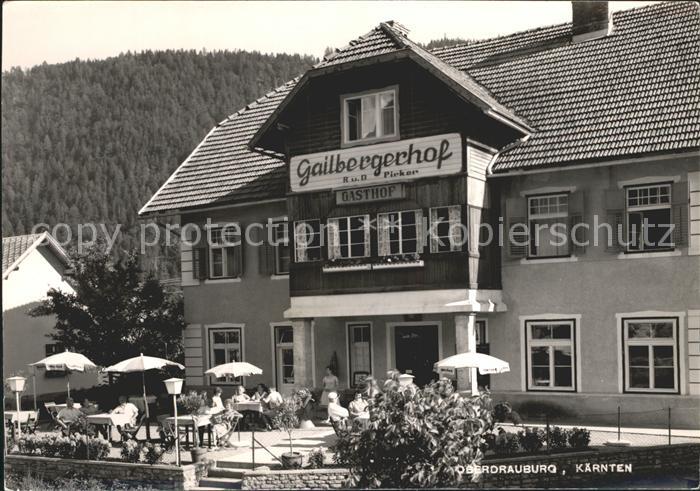 Oberdrauburg Kaernten Gasthof Gailbergerhof