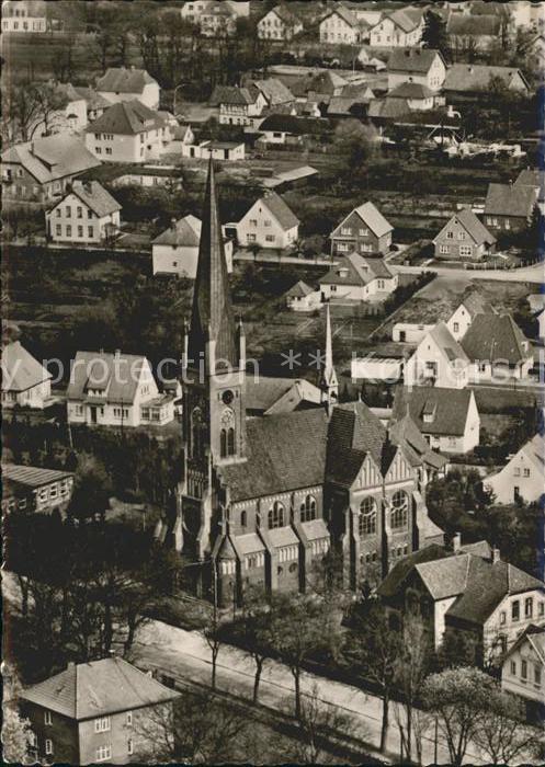 Bremen Fliegeraufnahme Kirche