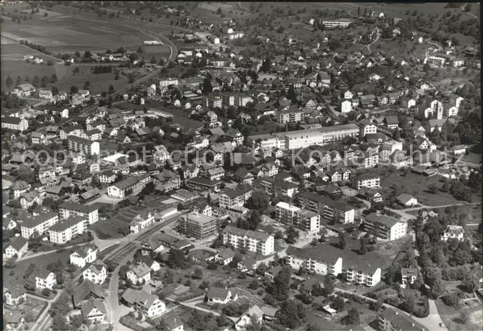 Affoltern Albis Fliegeraufnahme