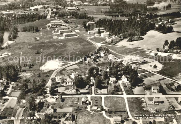 Vedevag Schweden Fliegeraufnahme