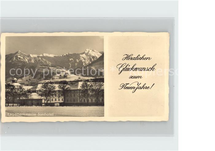 Sonthofen Oberallgaeu Karparthenkaserne