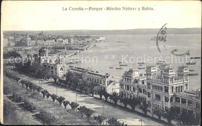 Coruna La Parque Mendez Nunez y Bahia